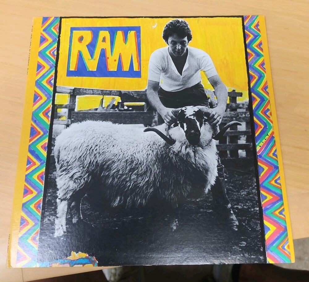 1971 Ram by Paul and Linda McCartney LP Album fa9857